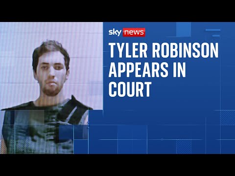 Charlie Kirk suspect Tyler Robinson appears in court