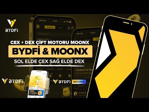 📊BYDFİ KRİPTO BORSASI | BYDFİ MOONX CEX+DEX ÇİFT MOTORU‼️| MOONX BORSA SEKTÖRÜNDE YENİ TREND📣|