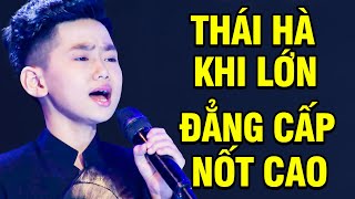 Cả trường quay "BẬT NGỬA" khi nghe THÁI HÀ KHI LỚN hát ĐẲNG CẤP NỐT CAO 💓 TUYỆT ĐỈNH SONG CA NHÍ