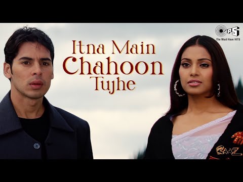 Itna Main Chahoon Tujhe Koi Kisi Ko Na Chahe - Lyrical | Raaz | Udit Narayan, AlkaYagnik | Love Song