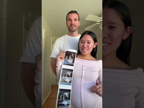 baby reveal🥰 #filipina #baby  #babyreveal #filipinoamericancouple