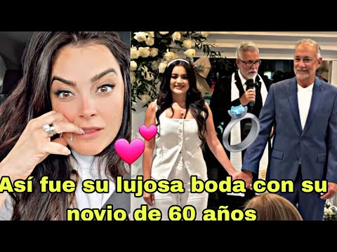 😍Así fue la boda de Daniella Navarro con su novio de 60 años llena de lujos!