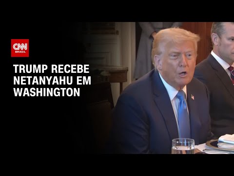 ​“Estou desapontado com Putin e com a guerra”, diz Trump em encontro com Netanyahu | CNN PRIME TIME