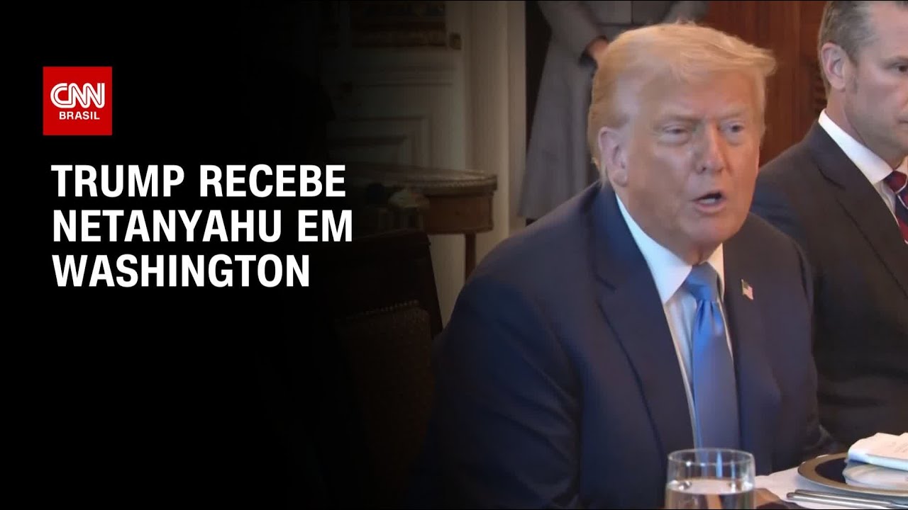 Estou desapontado com Putin e com a guerra diz Trump em encontro com Netanyahu | CNN PRIME TIME