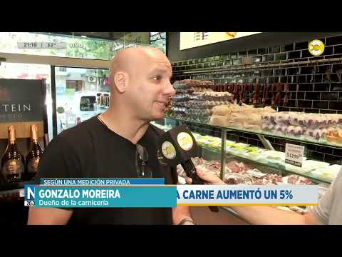 En lo que va de febrero la carne aumentó un 5% │N20:30│ 21-02-2025