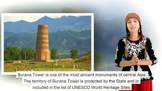 Central asia Kyrgyzstan, Burana tower.