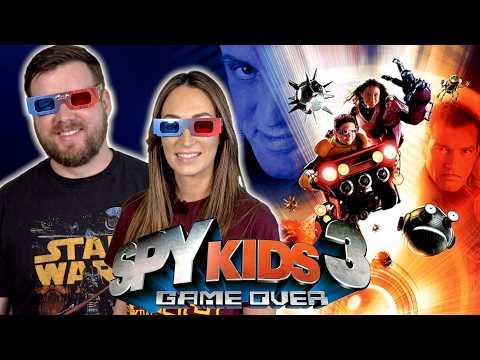My wife REACTS to SPY KIDS 3: GAME OVER for the FIRST Time