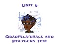Polygons and Quadrilaterals Assessment