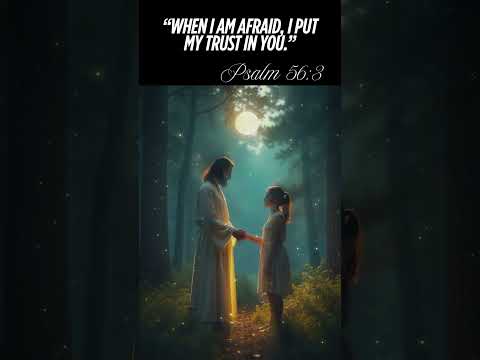 When I Am Afraid, I Trust in You  Psalm 563 #bibleverse #godsword #christianlife #christianfaith