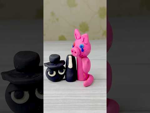 I Made black sprunki he gave piggy his stick 🐷#sprunki #piggy #incredibox #sprunkiincredibox #clay
