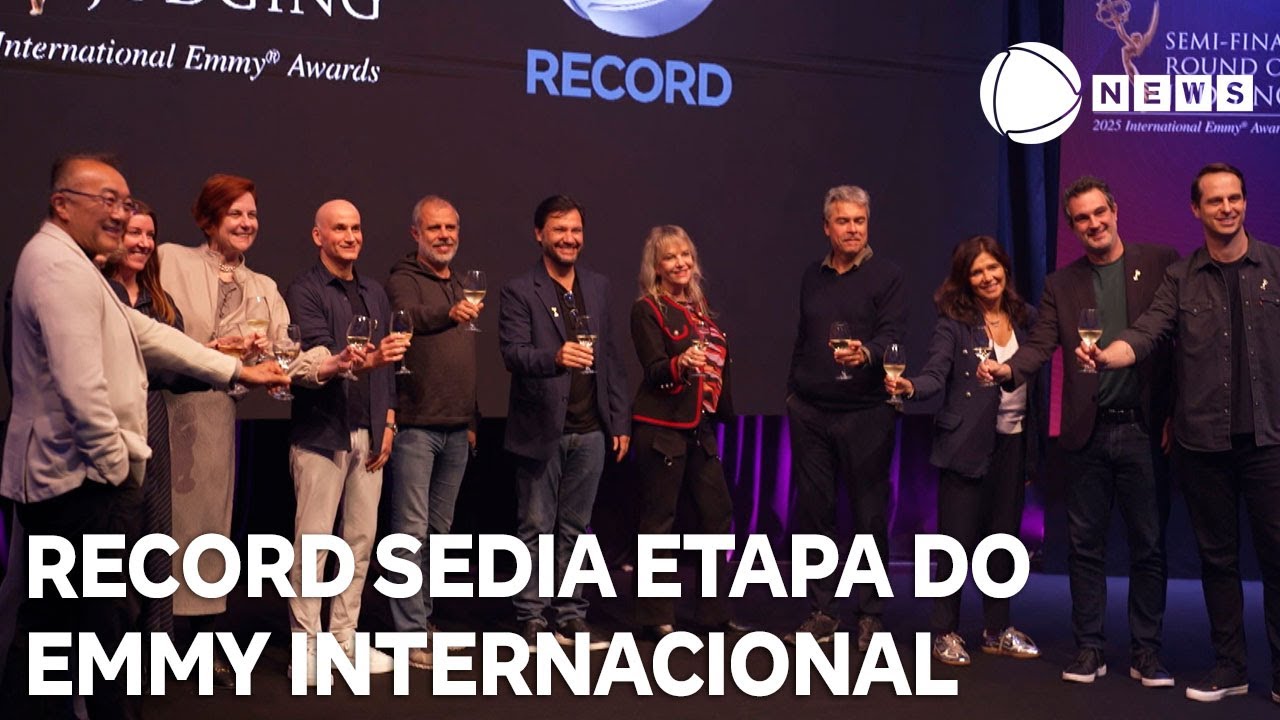 Record sedia etapa semifinal do Emmy Internacional