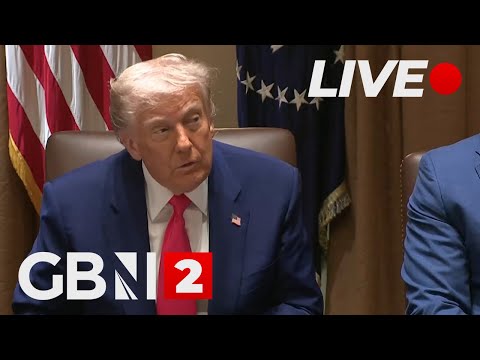 LIVE: Trump holds cabinet meeting after announcing 90-day tariffs pause