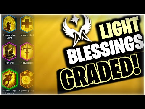 Which Light Blessings SHOULD YOU USE? | RAID Shadow Legends