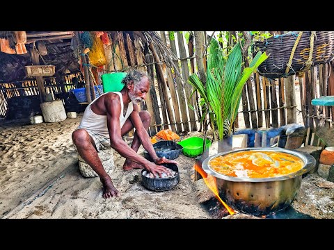 இப்படி ஒரு மீன் குழம்பு யாரும் வச்சு இருக்க மாட்டிங்கள் காட்டுக்குள் ஐயாவின் சமையல்