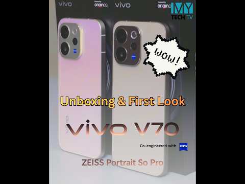 vivo V70 Unboxing