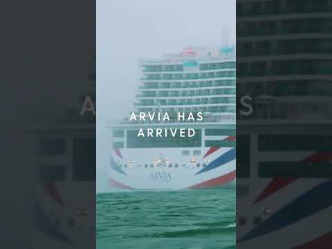 #Arvia has finally arrived! #pandocruises #cruise #planetcruise