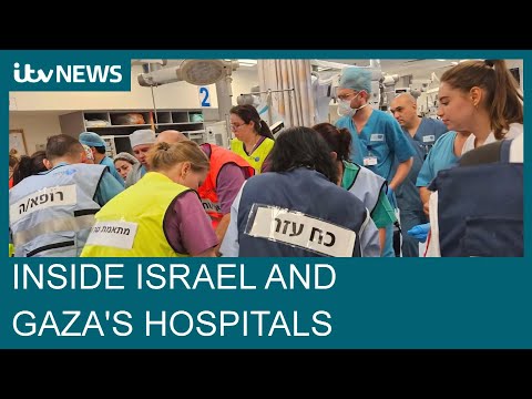Inside Israel and Gaza's hospitals | ITV News