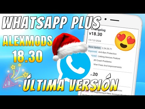 ✅ WHATSAPP PLUS Ultima versión |ALEXMODS Whatsapp Plus | Instala Directo y Vinculación FACIL🤩