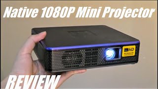 Vido-Test : REVIEW: AAXA M7 1080P Full HD Native Resolution Portable DLP Projector!