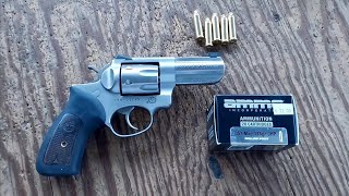 .357 Magnum Ammo Inc 125 grain JHP Velocity Test - Ruger GP 100 3" Barrel
