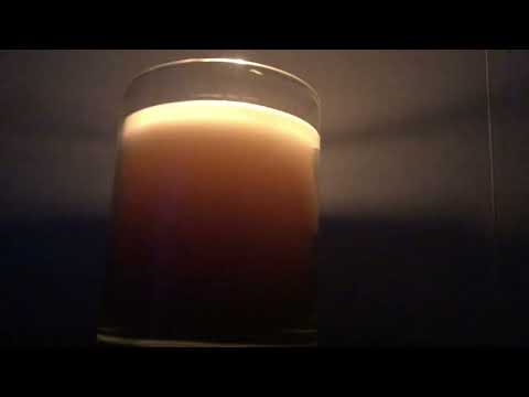 Asmr with a coffee scented candle