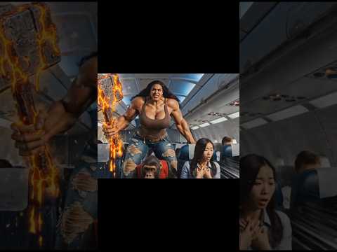 Bandar ka Plane Me Lafda Ho Gaya 😂😂| Funny Monkey Video | Bandar Bhai ka Comedy Vlog #shorts #ai