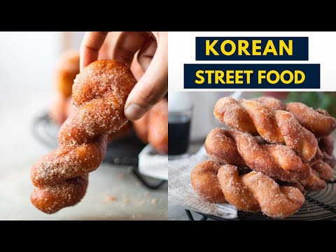 Addictive Korean Twisted Donuts that you cannot STOP at one