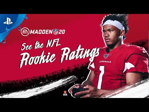 Madden NFL 20 - NFL Rookies React to Madden 20 Ratings: Ft Kyler Murray! | PS4