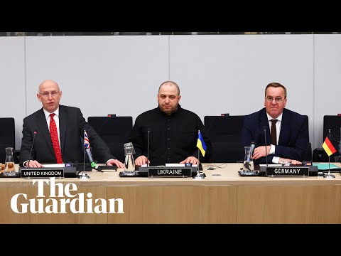 Ukraine Defence Contact Group holds news conference in Brussels – watch live