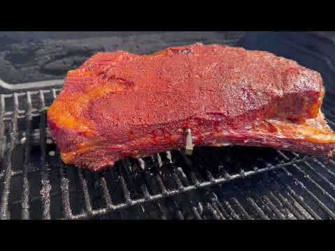 Smoked Beef Ribs aka Brisket on a bone