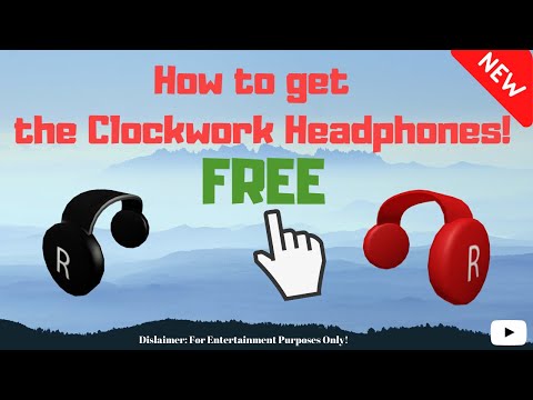 Clockwork Headphones Roblox Jobs Ecityworks - how to get free headphones in roblox 2020