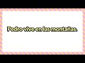 Comprensión de la Oración