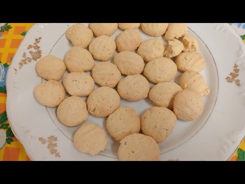 Biscoitinhos de erva doce sem fubá fácil rápido e delicioso