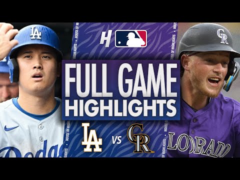 Los Angeles Dodgers vs Colorado Rockies - FULL GAME HIGHLIGHTS | June 24, 2025 MLB Season