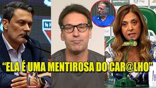 O PAU QUEBROU AO VIVO! LEILA PEREIRA E ABEL FERREIRA SÃO DESMASCARADOS APÓS NARRATIVAS CONTRA O SPFC