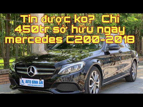 Mercedes-Benz C200 2.0 AT 2018 - Tên tư nhân 1 chủ từ đầu