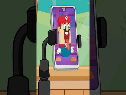 Mario Follows The Mouth Movement Trend #funnycartoon #memeanimation #mario #viralvideo