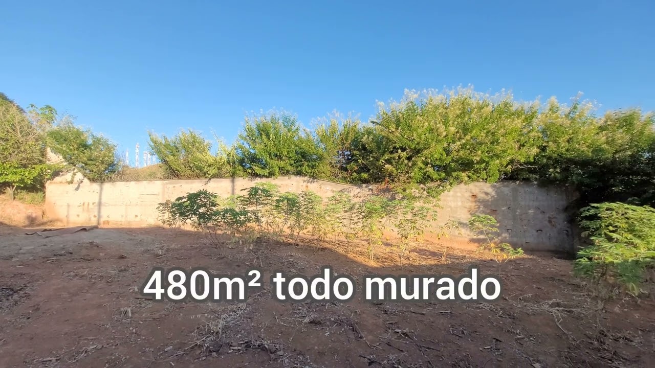Lote grande de 480m² a venda no bairro Ayrton Senna.