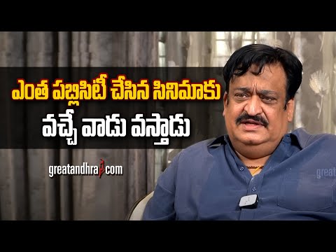 ఎంత పబ్లిసిటీ చేసిన సినిమాకు వచ్చే వాడు వస్తాడు : Producer Sunil Narang | greatandhra.com