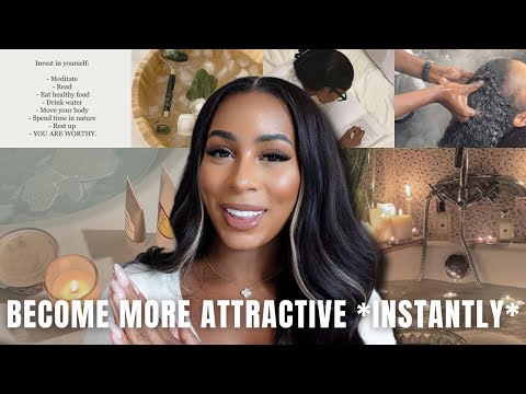 How to be more *ATTRACTIVE* | 15 habits, hacks, and *GLOW UP* tips that will ELEVATE your appearance