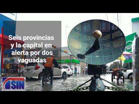 6 provincias y la capital en alerta por dos vaguadas