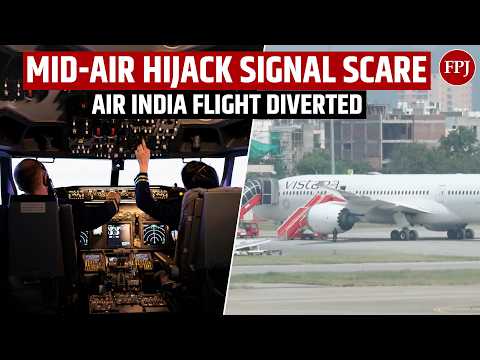 <strong>Air</strong> India Frankfurt-Delhi Flight AI-2030 Diverted To Jaipur Following Mid-<strong>Air</strong> Hijack Alarm