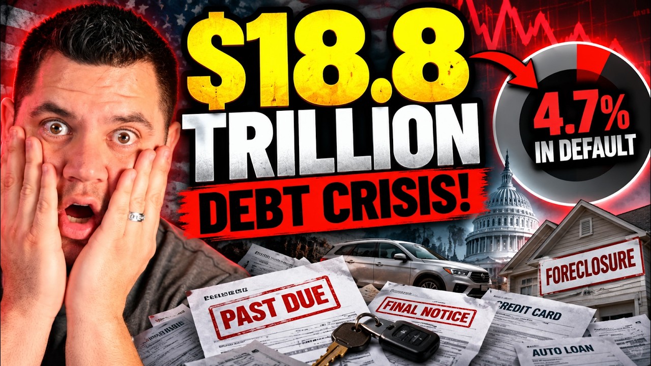 The Alarming Rise Of $18.8 Trillion In Household Debt | What's Next?