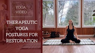 Five Therapeutic Yoga Postures for Restoration