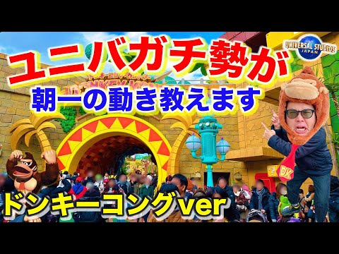 【知らなきゃ大失敗？】USJの新エリアの朝イチを徹底解析したら常識が覆された！！