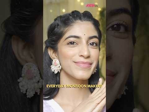 Everyday Monsoon Makeup Look Ft. @_radhikajagtap  ? | Revamp Your Monsoon Style ☔⛈️| Nykaa #Shorts