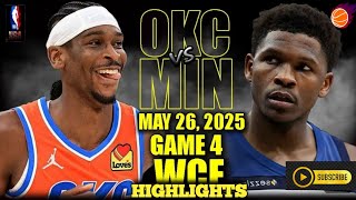 🏀 **Thunder vs Timberwolves – Full Game Highlights & Best Plays!** 🏀