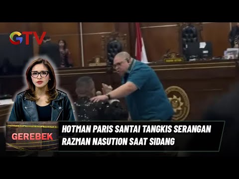 Sidang Ricuh Parah! Razman Arif Pegang Bahu dan Tunjuk Hotman Paris | Gerebek | 07/02