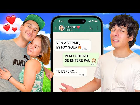 YAIR17 ME ENCUENTRA MENSAJES CALIENTES CON BARBIE🥵... ¿SOY INFIEL?