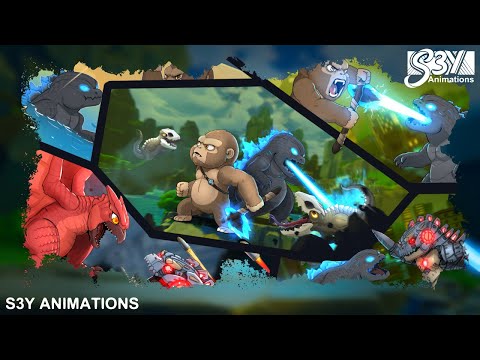 Baby Godzilla vs. Kong, Kaiju Fights – Animation S1 (ULTIMATE FIGHT CUT)